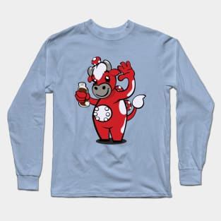 Moo Pop Drinks Long Sleeve T-Shirt